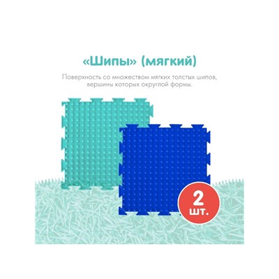 Модульный массажный коврик ОРТОДОН, набор №7 «Бодрость»