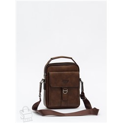 Сумка мужская 1801-2 brown  Jeep в Новосибирске
