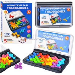 Игра головоломка "Логический пазл" фигурная 8 эл Учись играя