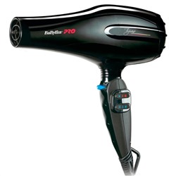 BaByliss Профессиональный фен для волос / PRO Tiziano BAB6310RE, 2100 Вт, черный 5335