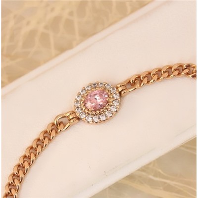 Браслет позолота Н01-13908 длина 17-20 см.