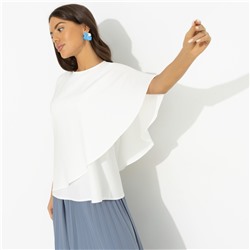 Блуза свободного асимметричного кроя, Лёгкая драма