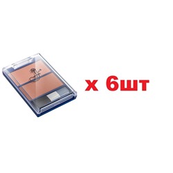 FFleur B712 Румяна Компактные Natural Набор 2 тона с кистью №4 6шт
