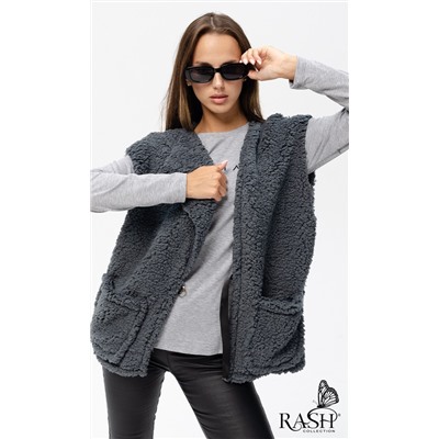 Жилет "Тедди" графит