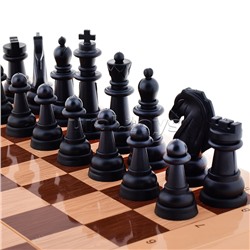 Игра настольная "Шахматы" (бол, беж)