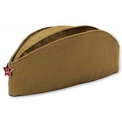 Сувенир Пилотка со звездой (51-56 размер) без подкладки ПЛ-02 Пчелка