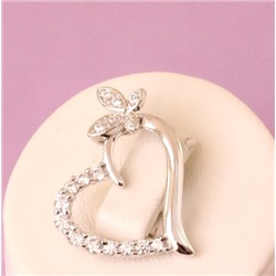 Кулон родий Н01-9025р