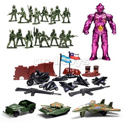 Набор солдатиков "Военные действия" пакете
