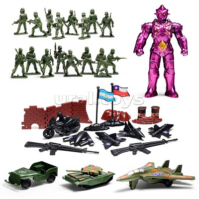 Набор солдатиков "Военные действия" пакете