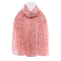 Палантин 1520 Цветочный узор