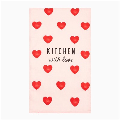 Набор полотенец кухонный Доляна Cats 35×60 см - 8 шт., 100% хлопок