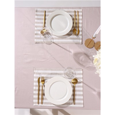 Набор салфеток SL HOME Strict line, 30×40 см - 2 шт., лён 100%, 180 г/м²