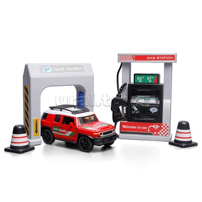 Заправочная станция "Заправочная станция для автомобилей" в коробке