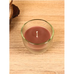 Свеча ароматическая в стакане SCENTED CANDLE, 100 г, сидр, шалфей