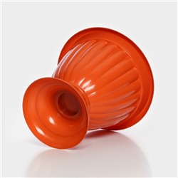 Вазон для цветов «Жасмин», 12 л, d=38 см, h=28 см, коричневый