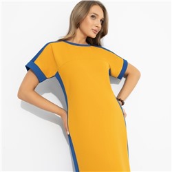 Платье в стиле сolor block, Сияй ярче