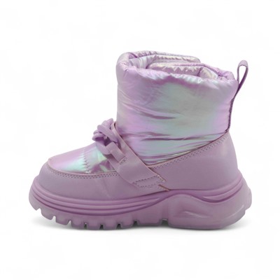 Дутики зимние В6062-19 сиреневые