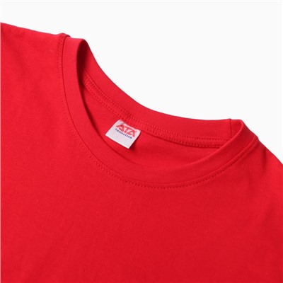 Футболка женская ATA collection, красная, размер 48