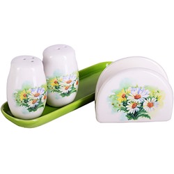 30757 Набор для специй 4пр Ромашка LR (х36)