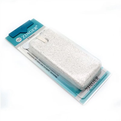 Zinger Пемза для педикюра / Classic РЕ-26, белый, 11,5 см 2055
