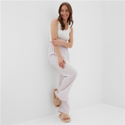 Брюки домашние женские KAFTAN, размер 40-42, сиреневые