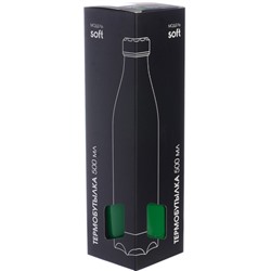 77010-6 Термобутылка 500мл. Soft зеленая (х20)