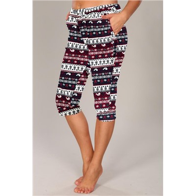 Бриджи женские 5 (Красно-синий)