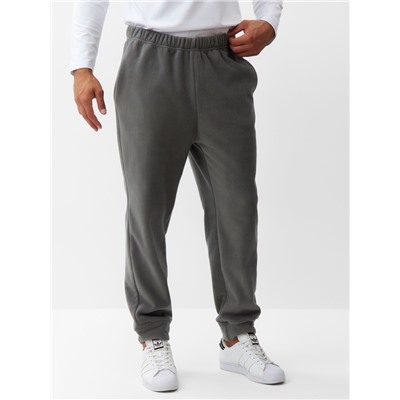 Брюки флисовые мужские спортивные MINAKU: Fleece Soft, размер 44, графитовые
