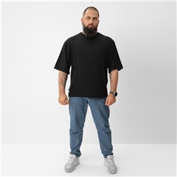 Футболка мужская MIST «Русский стиль», черный, р. 52