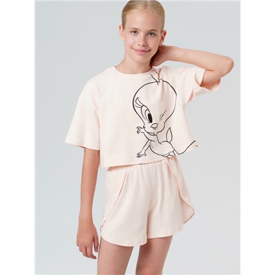Пижама трикотажная для девочек