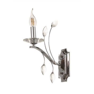 Бра «Валенсия» 1хЕ14 40 Вт хром