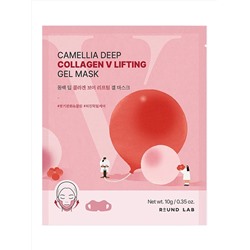 ROUND LAB Гелевая маска для лица / Camellia Deep Collagen V-Lifting, 10 г 28433