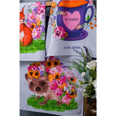 Набор полотенец Цветочное настроение