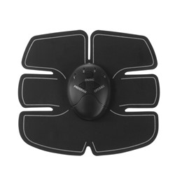 УЦЕНКА Массажер для пресса LuazON LMZ-052, 6 режимов, 2*ААА (не в комплекте), чёрный
