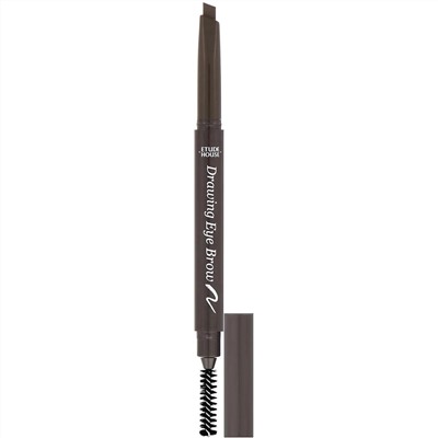 Etude House, Drawing Eye Brow, карандаш для бровей, № 03 коричневый, 1 карандаш