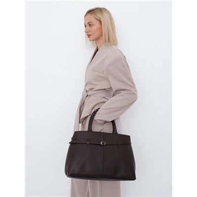 Сумка 8018-2S coffee Velina Fabbiano-Safenta