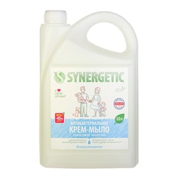 Крем-мыло Synergetic «Кокосовое молочко», антибактериальное, 3.5 л