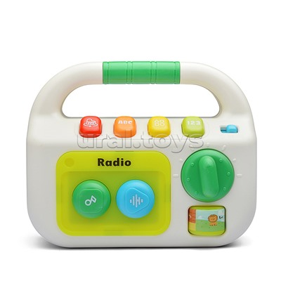 Игрушка развивающая "Музыкальное радио" в коробке