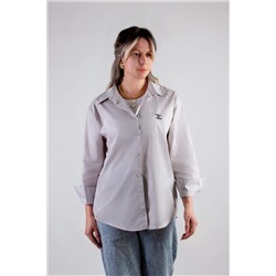 Рубашка оверсайз хлопок y2k НАТАЛИ, 1124644