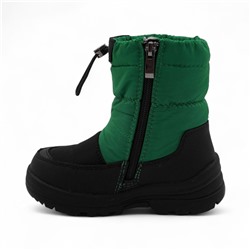 Дутики А5118-7 зеленые п/п