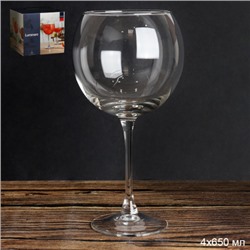 Бокал 4 штуки 650 мл Время дегустаций Коктейль / P7648 /уп 2/ Люминарк