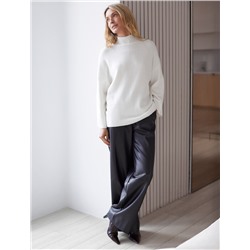 Свитер из пряжи с кашемиром