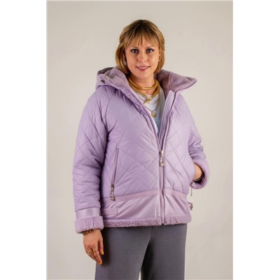 Куртка "Классика" верблюжья шерсть, арт.309 (Сиреневый)
