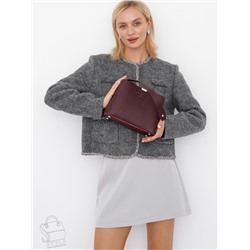 Сумка женская кожаная 99119NN wine red Natale Navetta