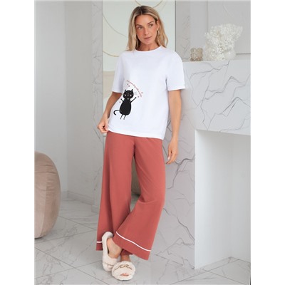 VILATTE Футболка D49.136