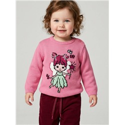 Джемпер детский трикотажный для девочек