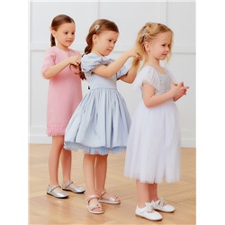 Платье нарядное для девочки MINAKU: PartyDress, рост 104-110 см, розовое