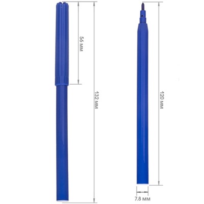 Фломастеры 18цв "Хорошо быть ежиком" в блистере (080548) Хатбер
