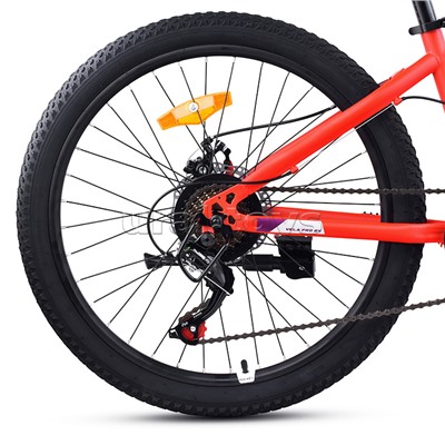 Велосипед 24" Rocket Vela Pro 24 , цвет красный, размер 13"