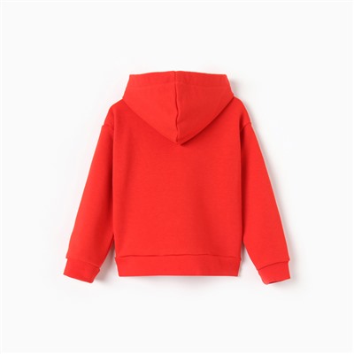 Джемпер с капюшоном «Крошка Я. Мишка», рост 62-68 см, красный